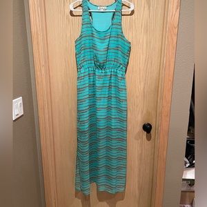 Silk racer back sundress